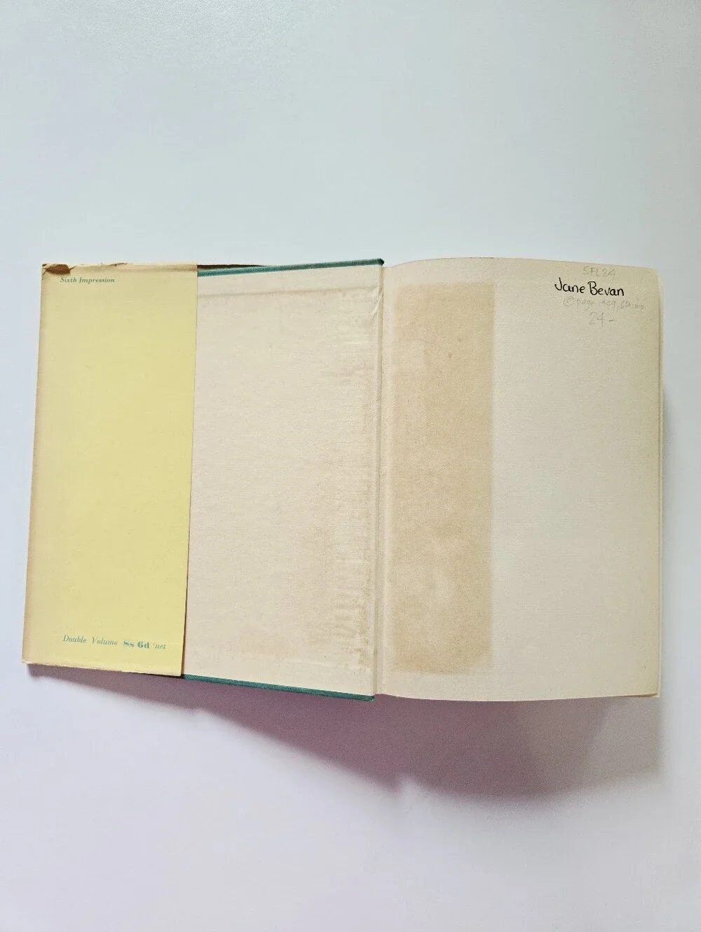 The Voyage Out by Virginia Woolf 1949 6th Print Hogarth Press Uniform Ed HC DJ